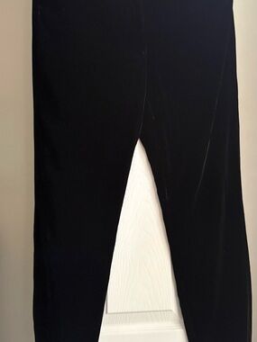 DKNY Black Velvet Pants